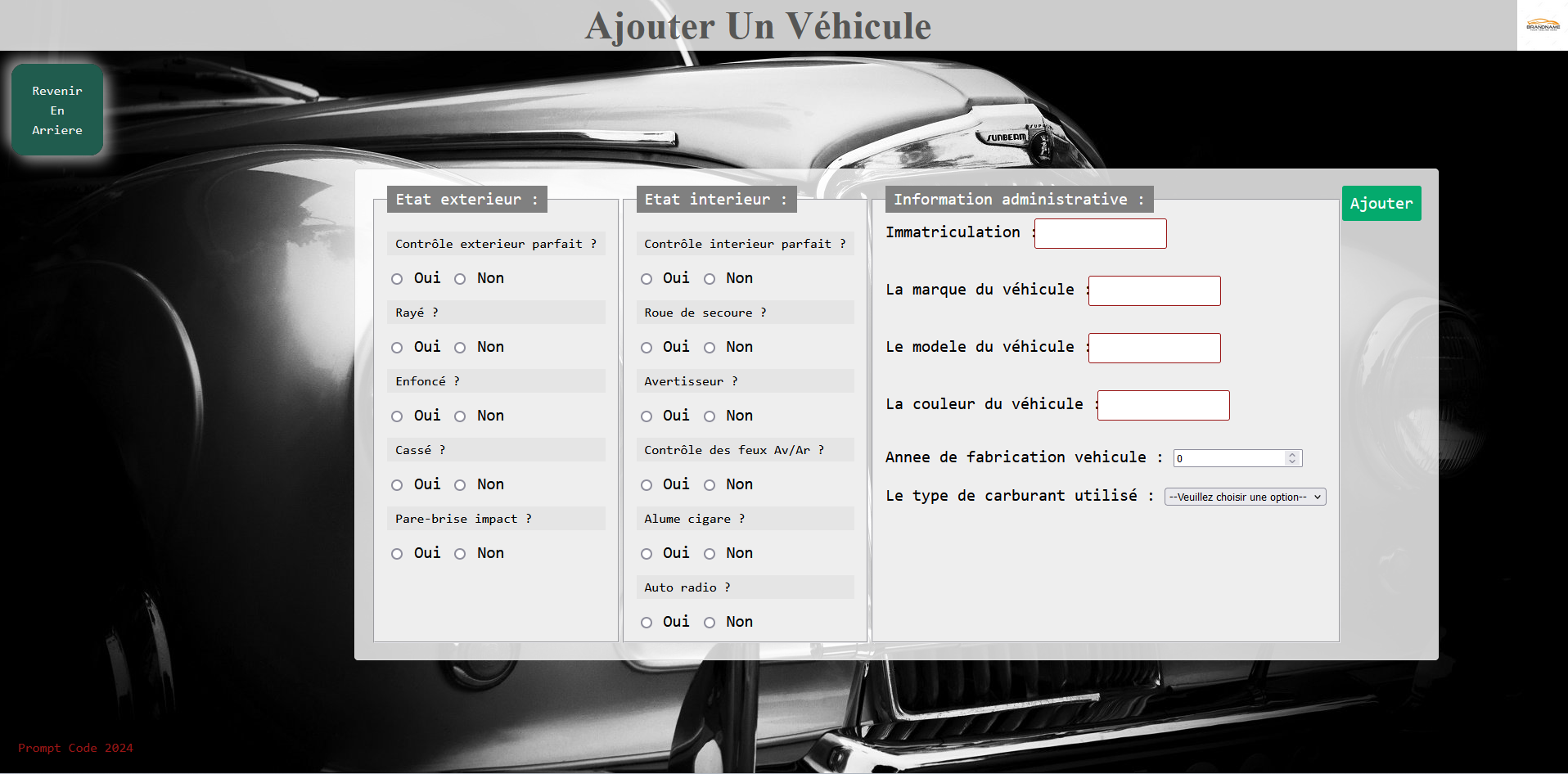 Établissement des contrats de location
